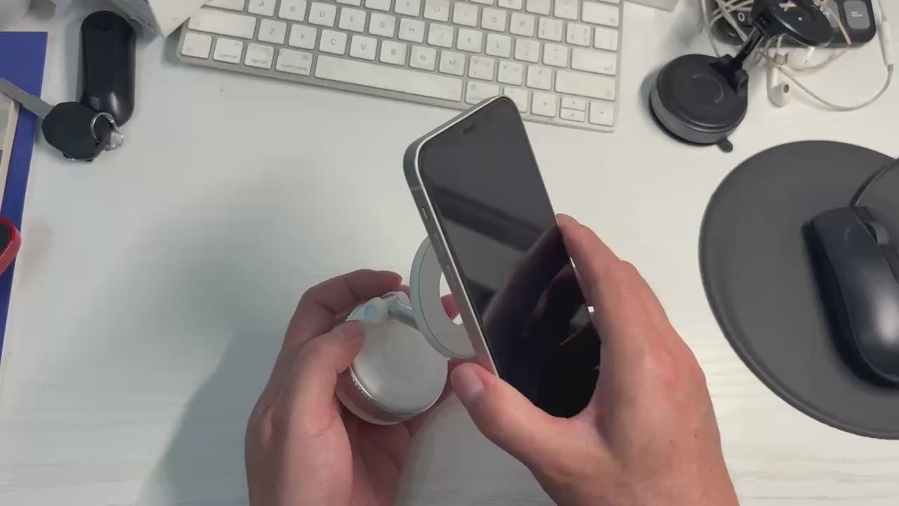 Magnetic Vacuum Autós Telefontartó - iPhone & Android Kompatibilis